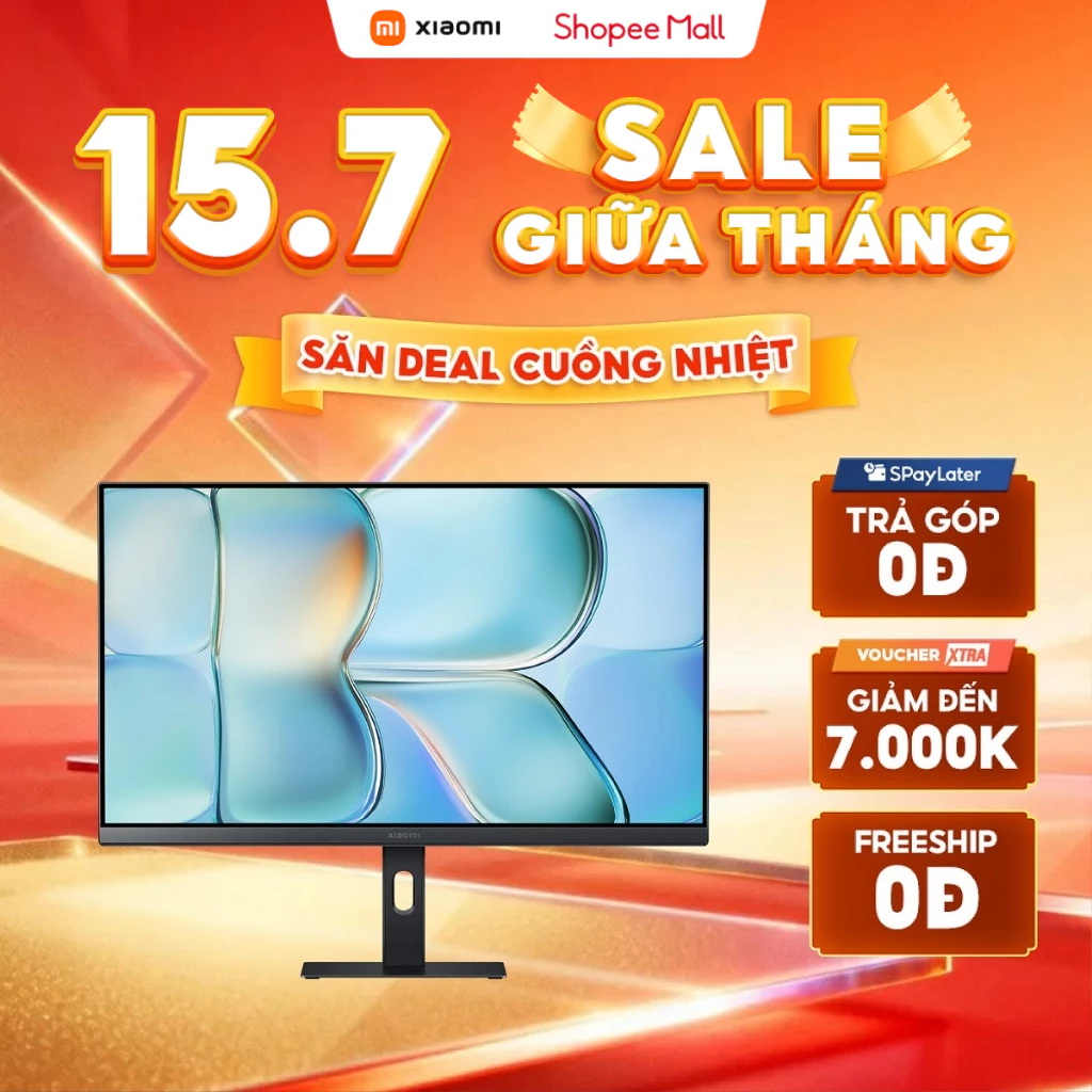 Màn Hình Máy Tính Xiaomi Monitor A24i EU 1920 x 1080 | FHD | 24inch - Bảo Hành 36 Tháng
