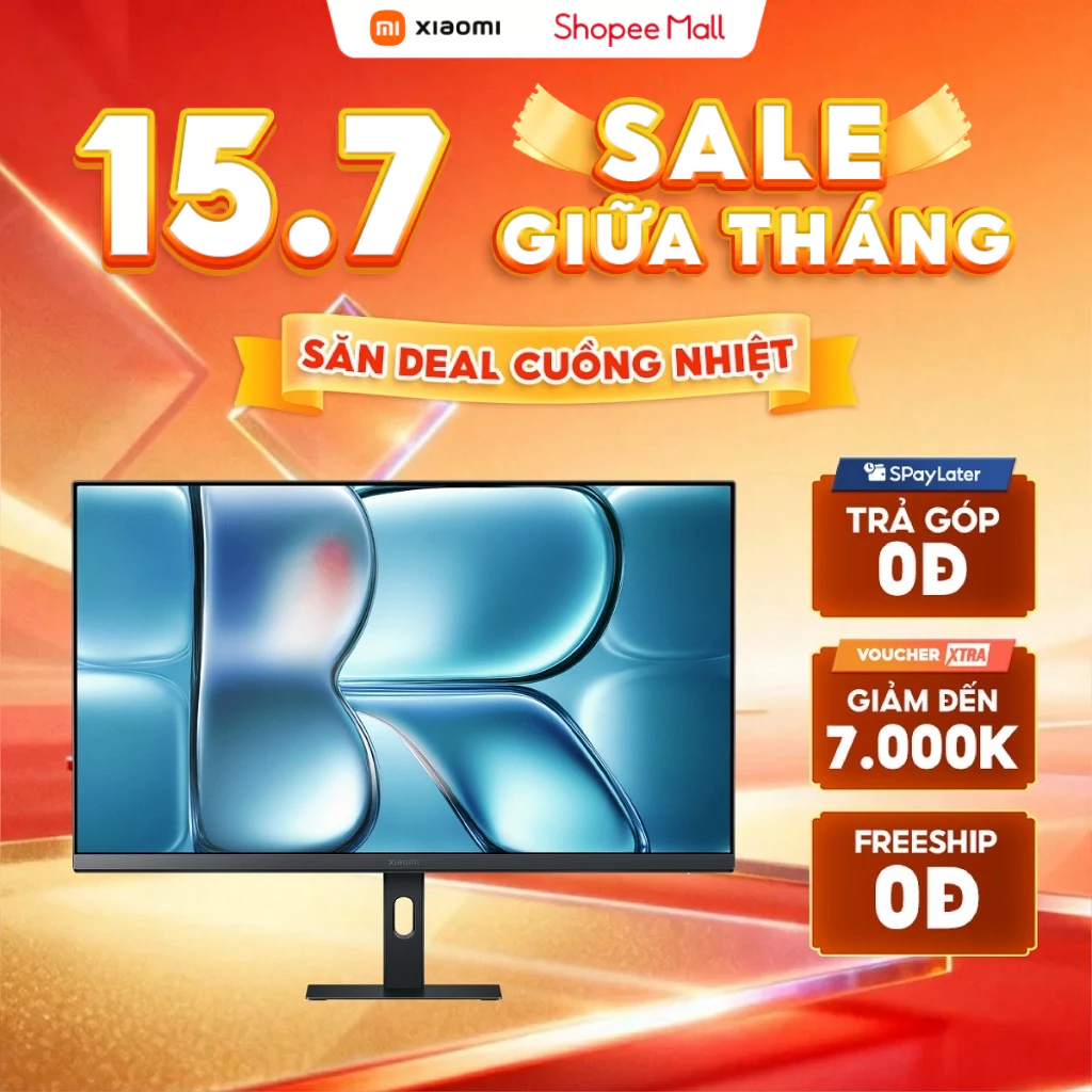 Màn Hình Máy Tính Xiaomi 2K Monitor A27Qi EU 27inch 2026 / 120Hz / 2K / 6ms - Phiên Bản Quốc Tế, Bảo