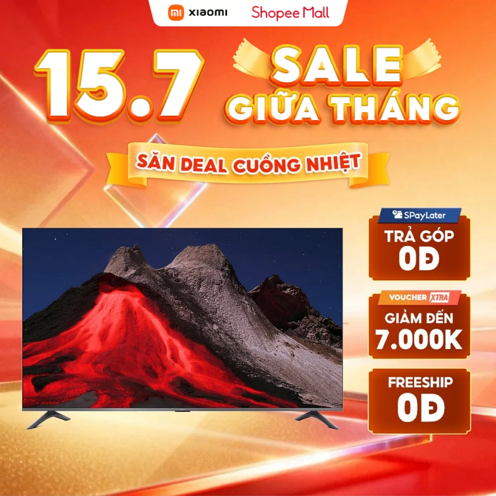 Smart Tivi Xiaomi TV A Pro 43 2026 - 43Inch - QLED 4K - Phiên Bản Quốc Tế, Bảo Hành 24 Tháng