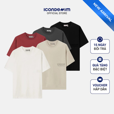 Áo Thun Nam ICONDENIM Regal Form Oversized ATID0763