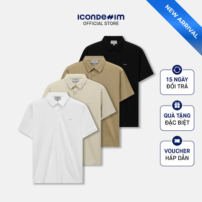 Áo Polo Nam ICONDENIM Puro Form Slim PLID0263