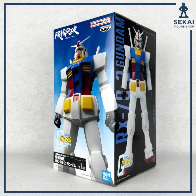 Mô Hình TĨNH Chính Hãng RX-78-2 Gundam - GUNDAM Genkai Toppa (Bandai Spirits) Figure
