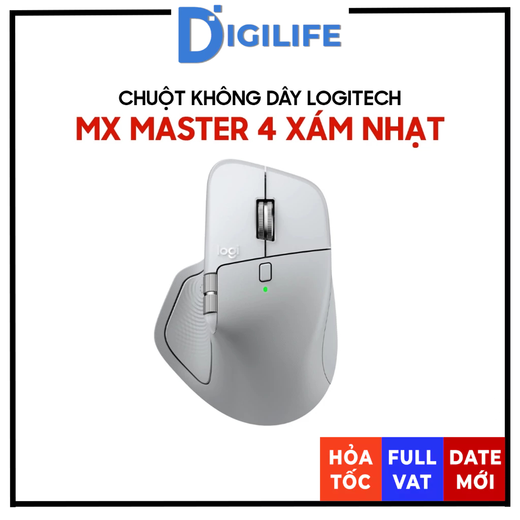 [HÀNG CHÍNH HÃNG] Chuột không dây Logitech MX Master 4 Bluetooth