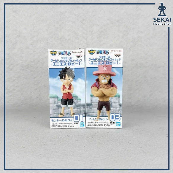 Mô Hình Chính hãng WCF LUFFY & CHOPPER Enies Lobby ver. - ONE PIECE World Collectible Figure