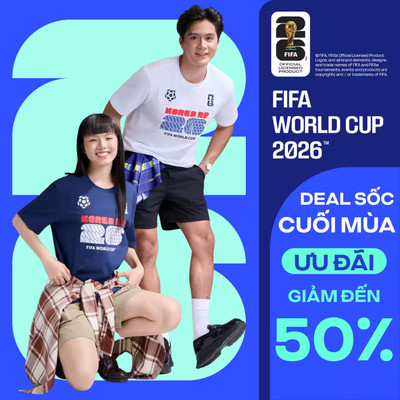 [GIÁ SỐC]Áo thun Tshirt nam nữ Cotton Compact World Cup Korea Edition 26, Áo cổ vũ đội tuyển Hàn Quốc