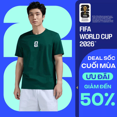 [GIÁ SỐC]Áo thun Tshirt nam nữ Cotton Compact World Cup Net Emblem