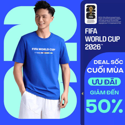 [GIÁ SỐC]Áo thun unisex Cotton Compact World Cup 26, áo mặc hàng ngày đi chơi dạo phố Coolmate