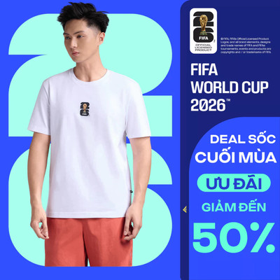 [GIÁ SỐC]Áo thun Tshirt nam nữ Cotton Compact World Cup One Goal One World