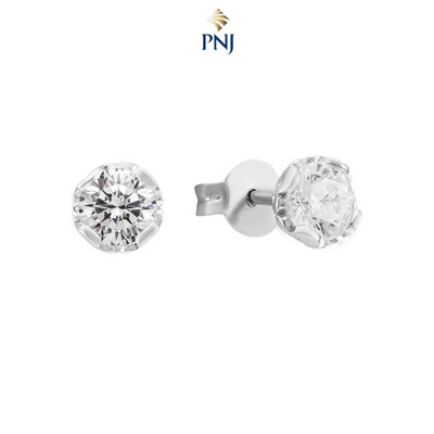 Bông tai Bạc đính đá CZ PNJSilver XM00K000123