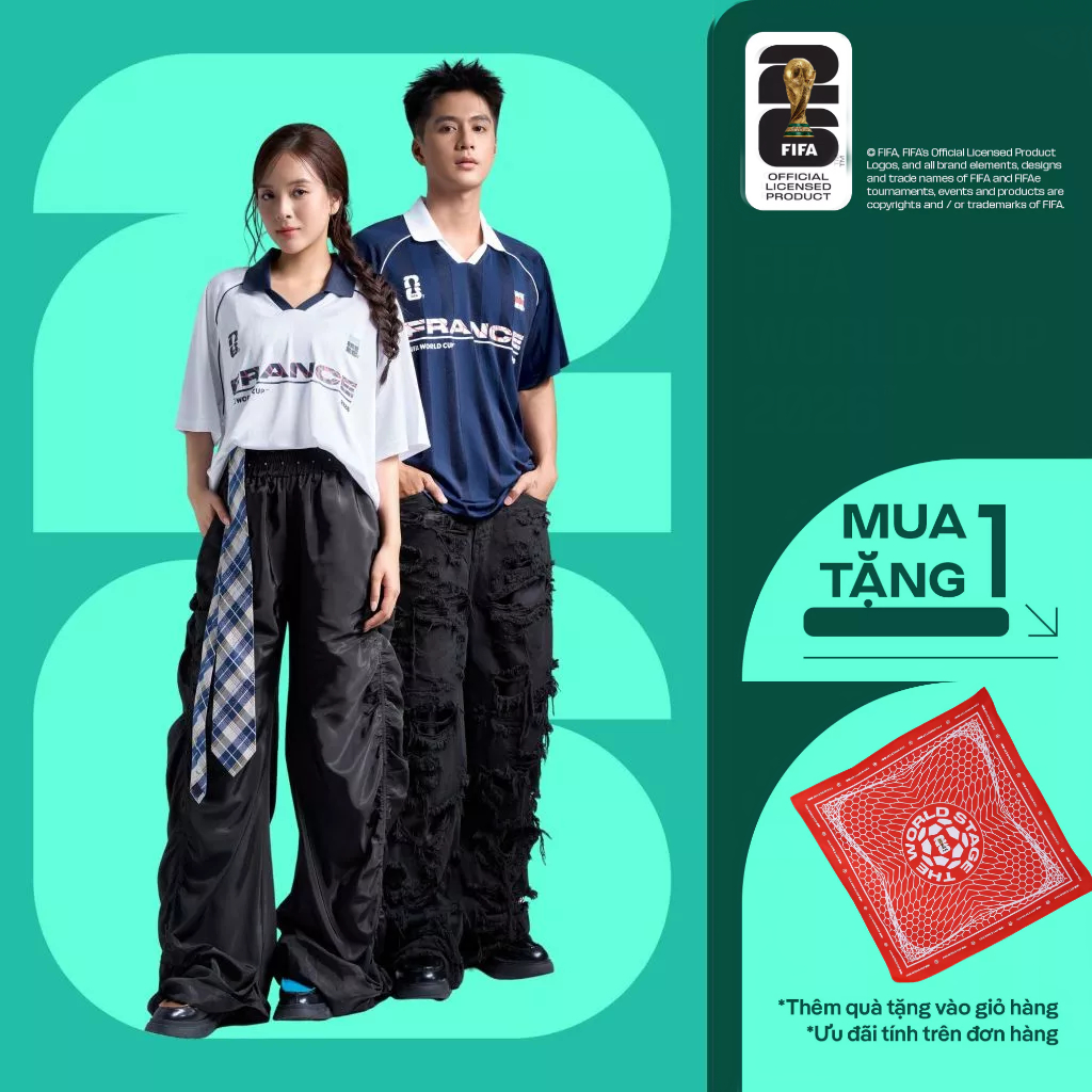 [BST World Cup 2026] Áo Polo Unisex đội tuyển France Edition 26