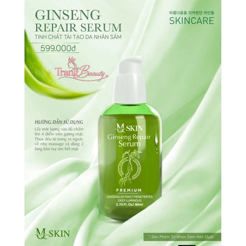 Serum Tái Tạo Da Vip Không Sưng MQ SKIN 80ml