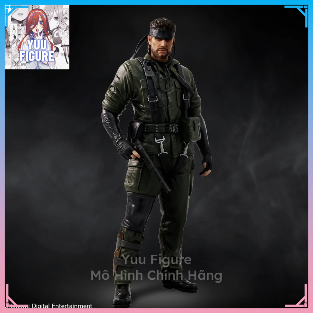 (Sẵn) Mô Hình Naked Snake - Metal Gear Solid Delta: Snake Eater - Chính Hãng Konami Arcade Games