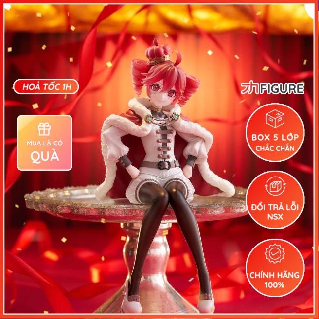 Mô Hình Kasane Teto Ousama Ver., Utau, Noodle Stopper Figure - (FuRyu) Figure Chính Hãng Nhật Bản