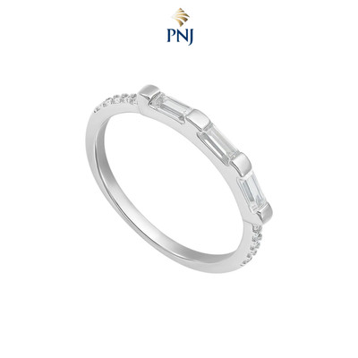 Nhẫn Bạc đính đá STYLE By PNJ XMXMW060408