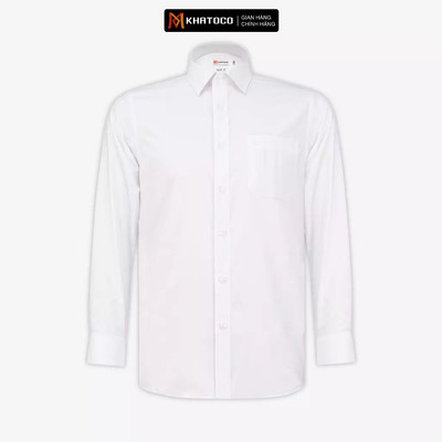 Áo sơ mi nam KHATOCO Tailor Fit dài tay mã A1MD360T1-CNTR 011-2807-D
