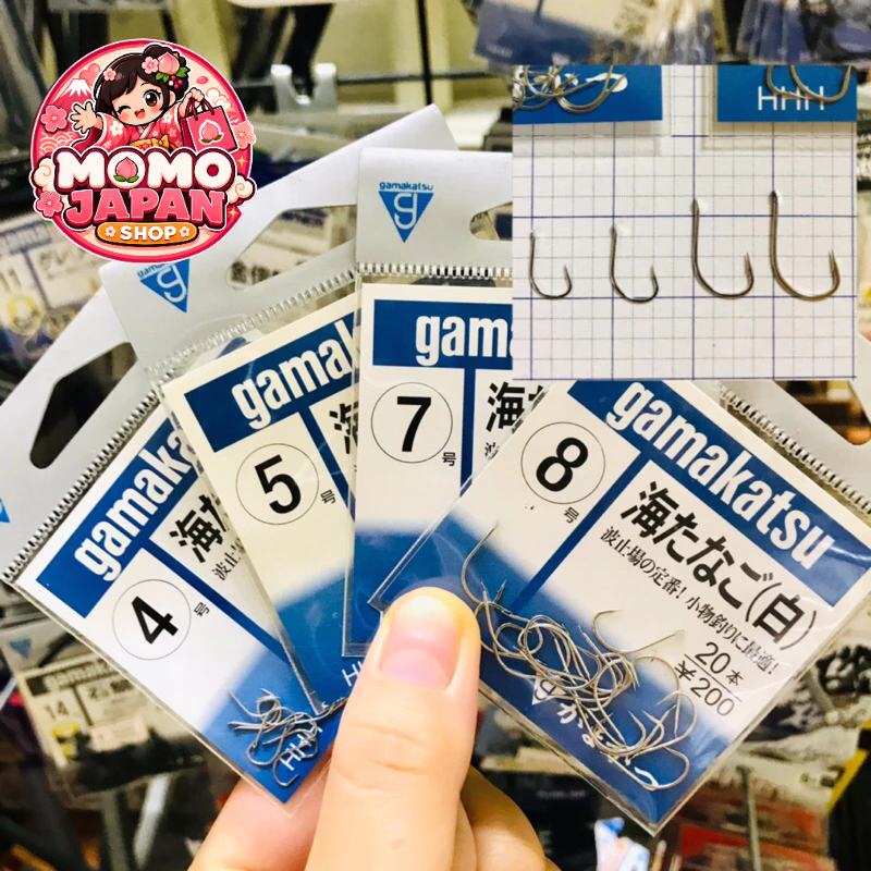 Lưỡi GAMAKATSU UMI TANAGO số 7/8/9 ngạnh