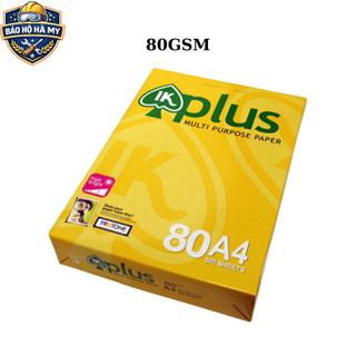 Giấy in, giấy photo IK plus A4 ĐL 80gsm, 70gsm(500 tờ/1 ram ), Giấy bám mực tốt _ Hàng nhập khẩu
