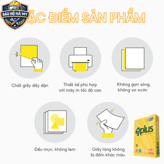 Giấy in, giấy photo IK plus A4 ĐL 80gsm, 70gsm(500 tờ/1 ram ), Giấy bám mực tốt _ Hàng nhập khẩu