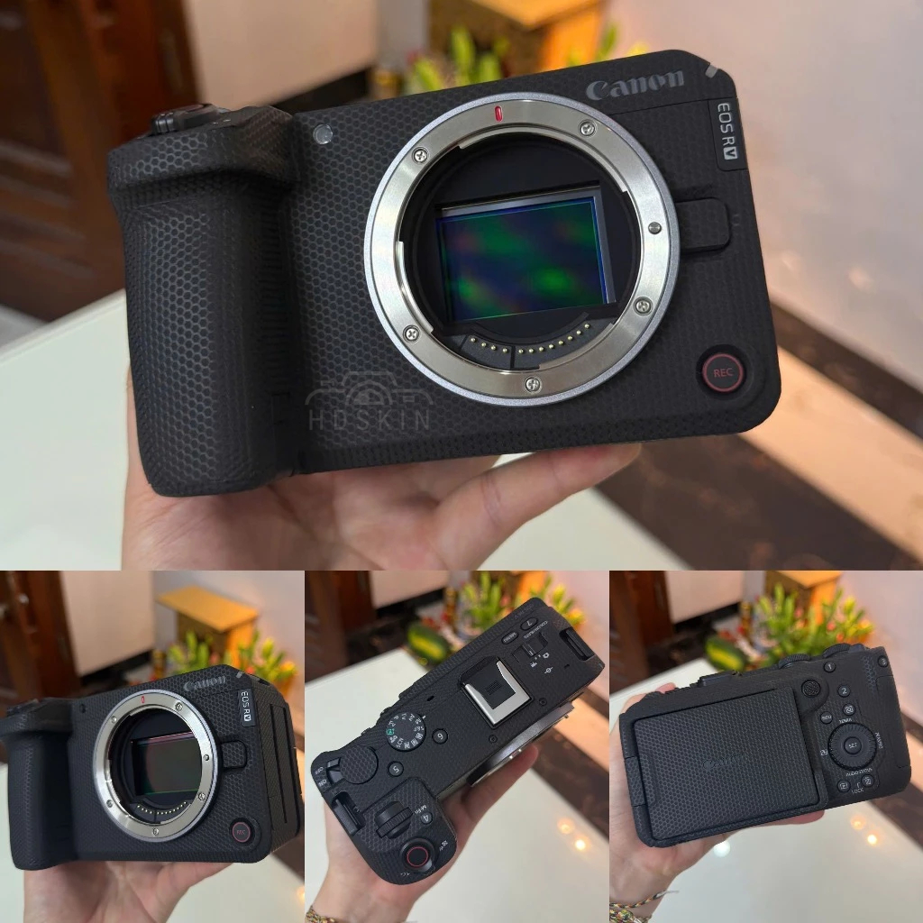 Miếng dán 3M, skin 3M cho Canon R6V, R3, RF 24-105, RF 85VCM, RF 35VCM, RF 24-70,... - HDSKIN