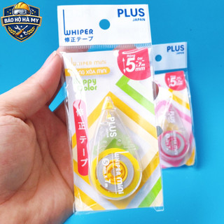 Bút Xóa kéo plus lớn - Mini, đủ màu sắc - Chính hãng