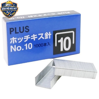 (COMBO 10 Hộp) Kim Bấm Số 10 Plus, Phù Hợp Mọi Loại Máy Bấm Số 10 văn Phòng & Học