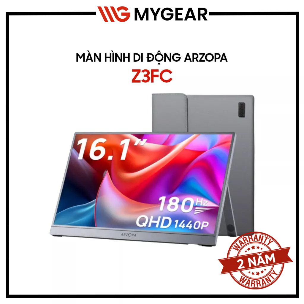 Màn hình di động ARZOPA Z3FC 16.1 Inch 2.5K 180Hz IPS