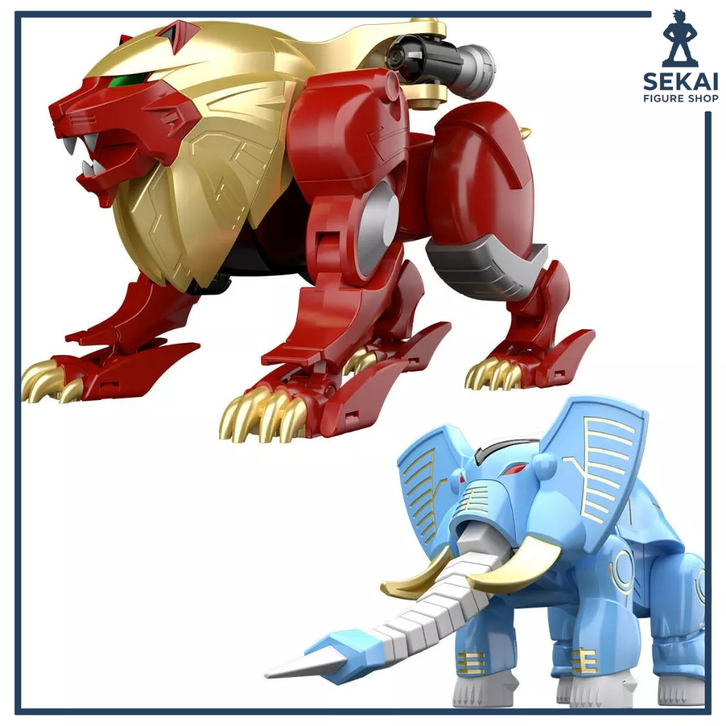 Mô Hình Lắp Ráp Chính Hãng SMP Gao Big Lion và Gao Elephant - [SHOKUGAN MODELING PROJECT]