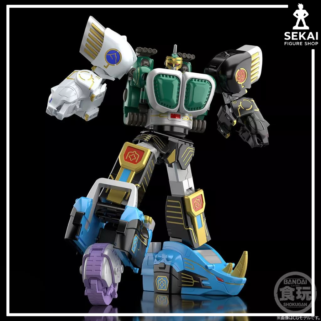 Mô Hình Lắp Ráp Chính Hãng SMP Hyakuju Gattai Gao Muscle / Gao Rhinos & Gao Armor - [SHOKUGAN MODELI