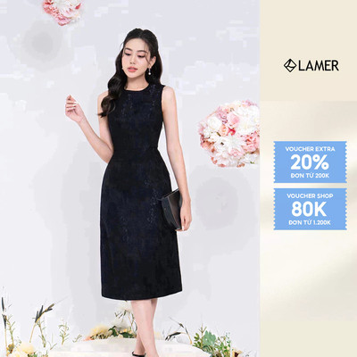 Đầm Đi Tiệc SHE'S BACK Ren Sát Nách Váy Dạ Hội Trẻ Trung Thanh Lịch S63F23Q028