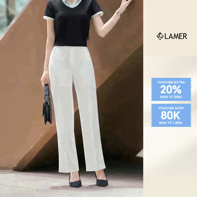 Quần Ống Đứng Túi Dọc LAMER L64T25Q006