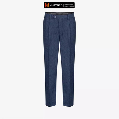 Quần tây nam KHATOCO Regular Fit có ly mã Q1M498R1-CNXA 120-2804-1