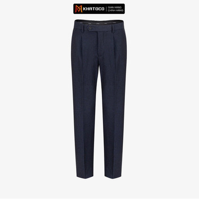 Quần tây nam KHATOCO Regular Fit có ly mã Q1M498R1-CNNA 117-2804-1