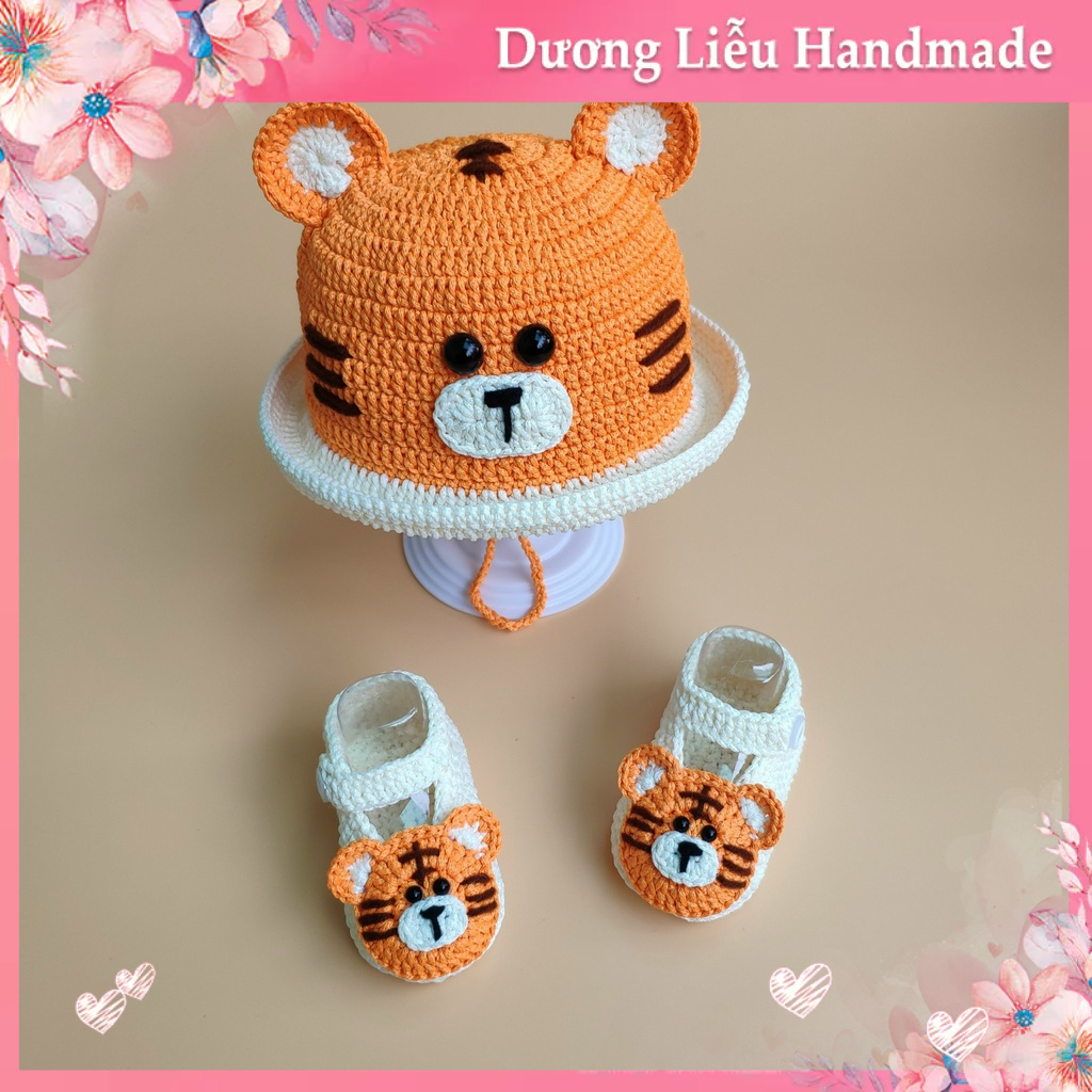 Set Đồ Cho Bé Hình Con Hổ Kute