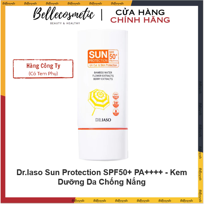 [cty] Dr.Iaso Sun Protection SPF50+ PA++++ - Kem Dưỡng Da Chống Nắng Dr Iaso Nâng Tone