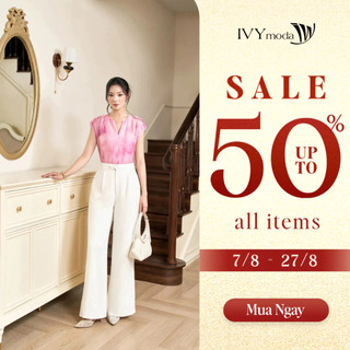 Quần tây nữ dáng suông ống loe nhẹ, quần nữ công sở dạo phố hiện đại IVY moda MS 22B0662