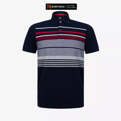 Áo polo nam KHATOCO không túi mã A2MN498R2-CNSC 059-2802-N