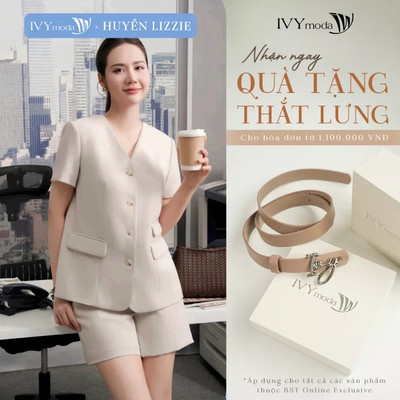 Áo vest nữ tay ngắn thanh lịch, áo vest nữ công sở tôn dáng IVY moda MS 67T0297