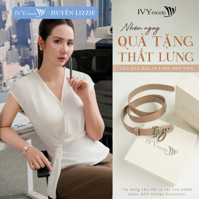 Áo sơ mi cổ V chiết eo thanh lịch, áo sơ mi nữ công sở dạo phố IVY moda MS 16T0315