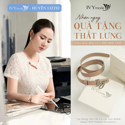 Áo thun ren ngọc trai, áo thun nữ công sở hiện đại IVY moda MS 57T0310