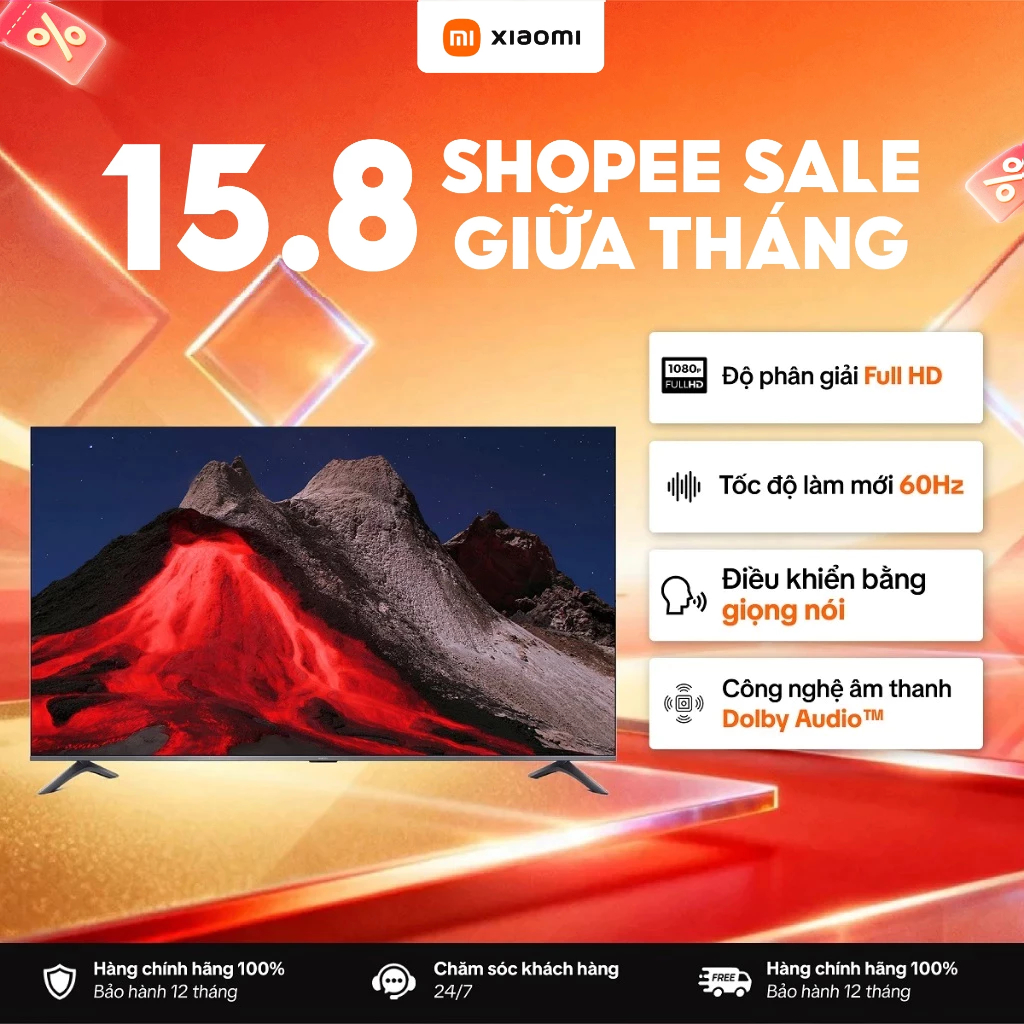 Smart Tivi Xiaomi TV A Pro 32 2026 - 32 inch - Phiên Bản Quốc Tế, Bảo Hành 24 Tháng