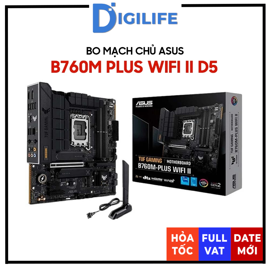 [FULL VAT] Mainboard ASUS TUF GAMING B760M PLUS WIFI II DDR5