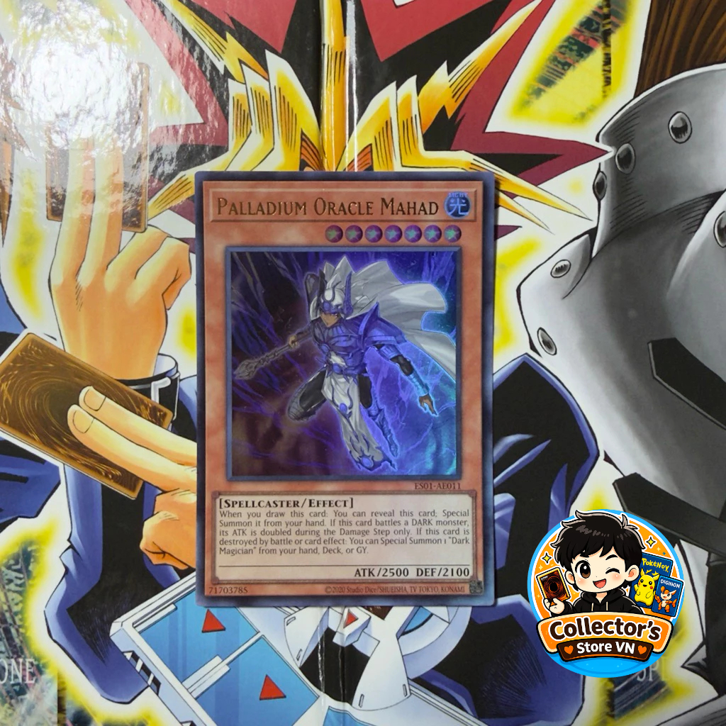 Yugioh Card ( US ) - ES01-AE011; Palladium Oracle Mahad; Ultra Rare// print::New
