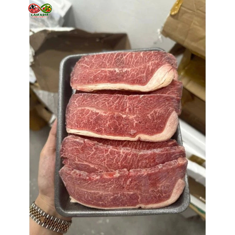 [Laifarm][Hỏa tốc HCM] COMBO 3 Kg Lõi vai bò nhiều loại, thịt mềm ngon, làm beefsteak/bò nướng
