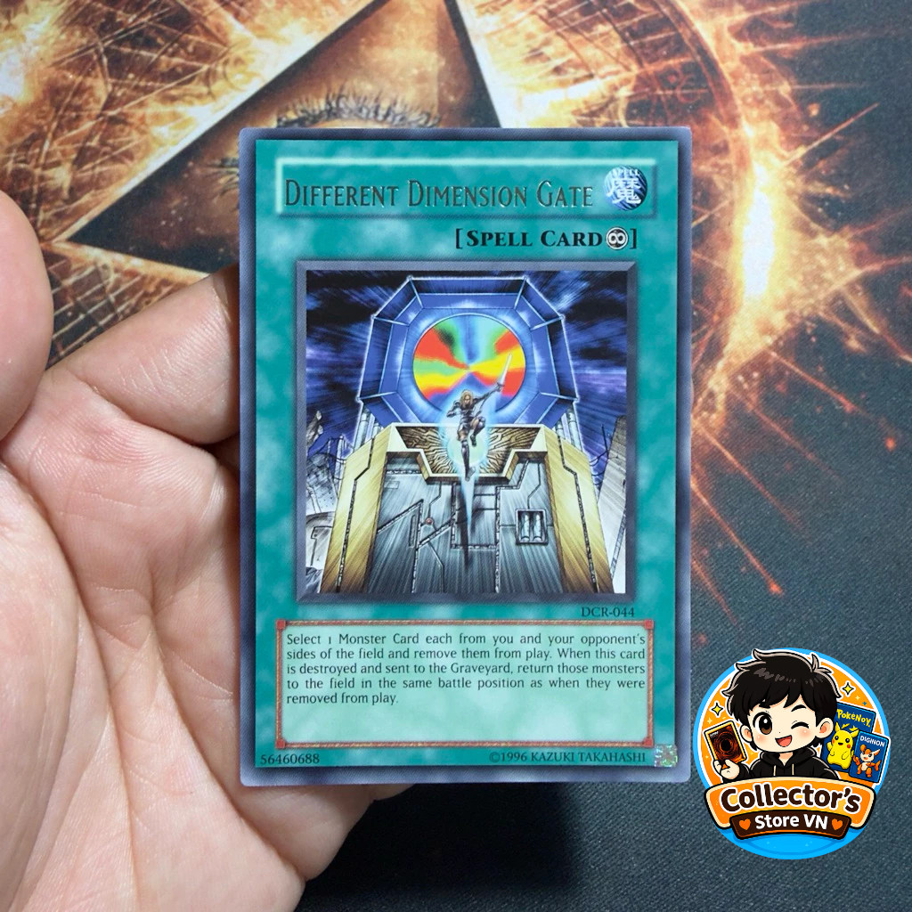 Yugioh Card (Unli) - DCR-044: Different Dimension Gate; Rare