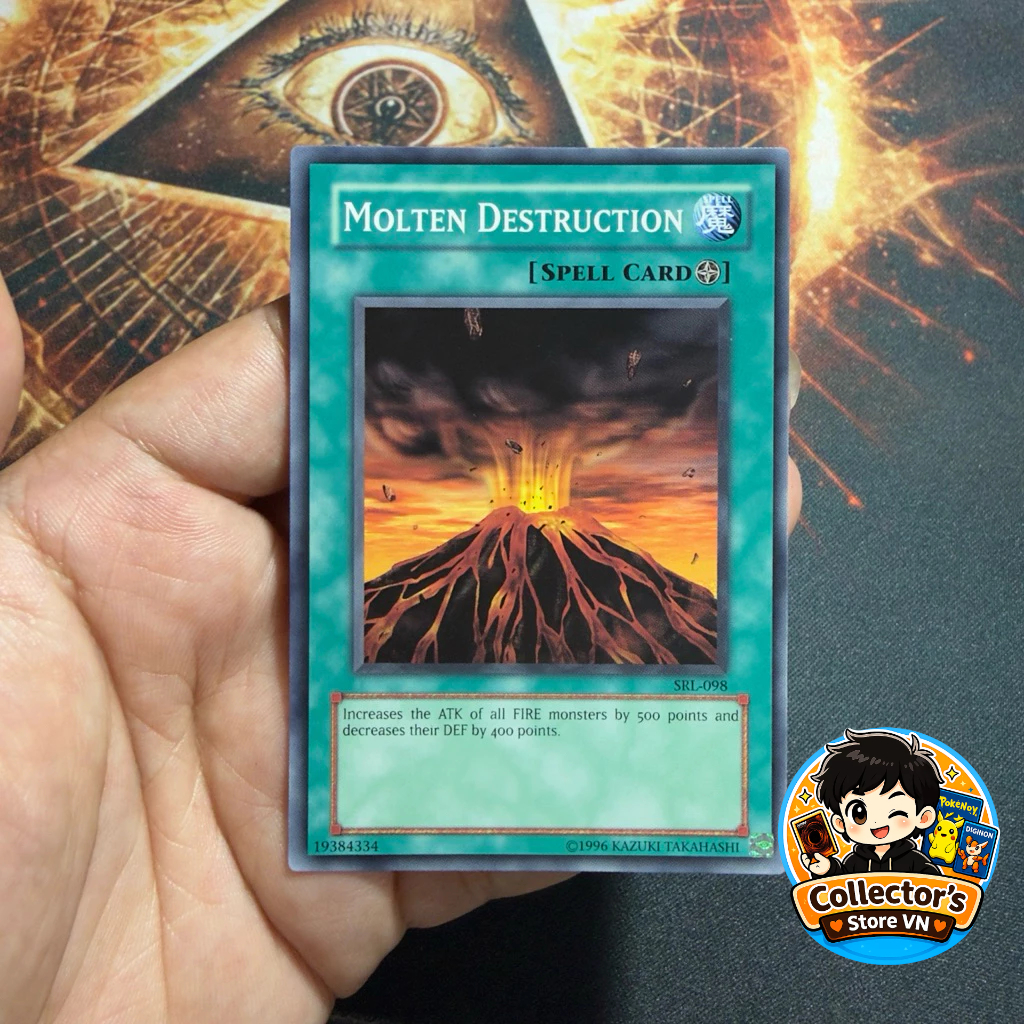 Yugioh Card (Unli) - SRL-098: Molten Destruction; Common