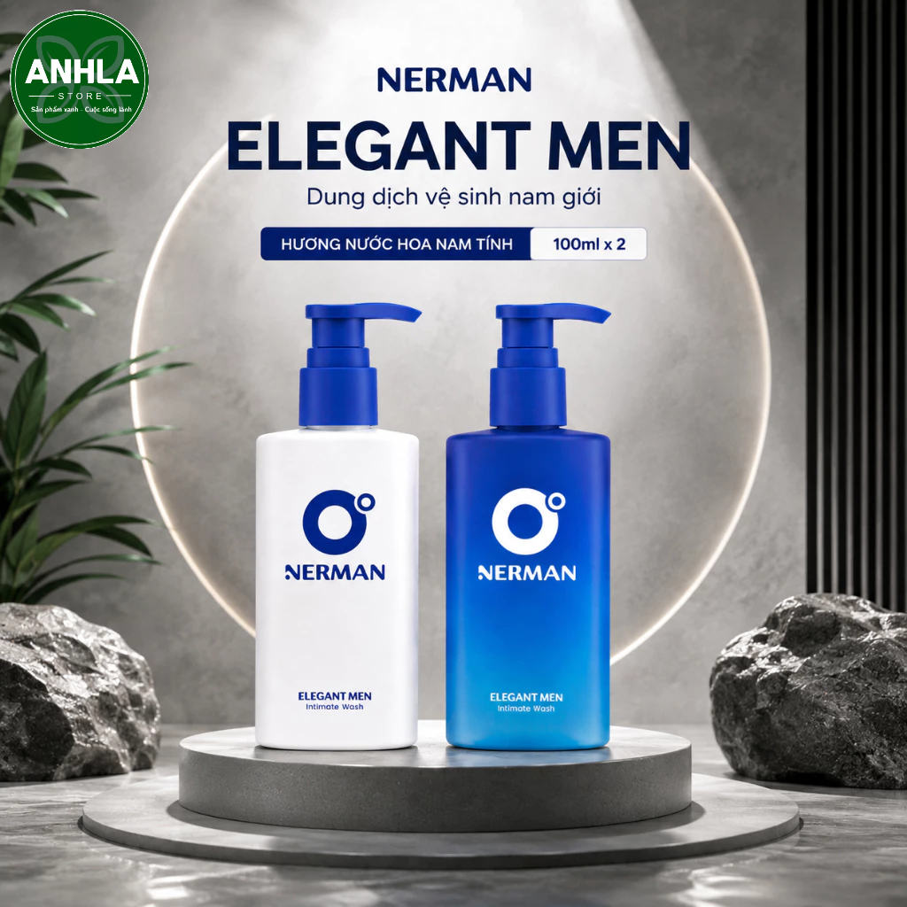 Combo Dung Dịch Vệ Sinh Nam Nerman 100gram – Sạch Khuẩn, Khử Mùi, Tự Tin Tuyệt Đối