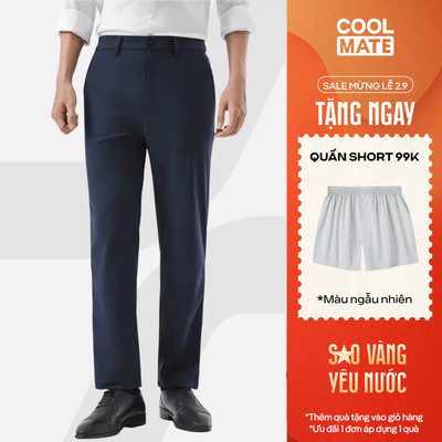 [TẶNG QUẦN 99K]Quần dài nam ECC pants dáng Taper giữ form co giãn dễ dàng vận động quần đa năng Coolmate