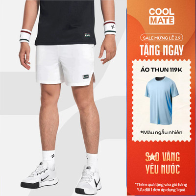 [TẶNG ÁO THUN]Quần thể thao nam 6inch Pickleball Smash Shot Nhanh khô, Thoáng khí, Thấm hút tốt Coolmate