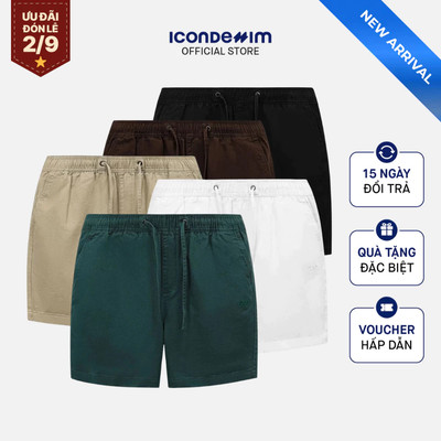 Quần Short Kaki Nam ICONDENIM Scisp Form Regular QSID0305
