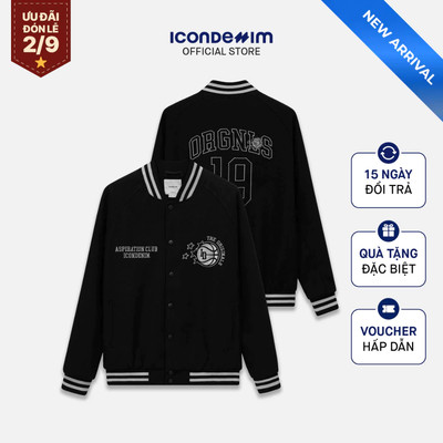 Áo Khoác Bomber Nam ICONDENIM Allstar Form Regular AKID0247